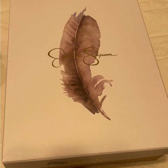 Jessica Simpson blue platform heels - Picture 3 of 3